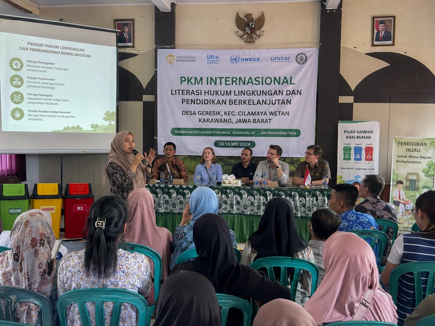 Desa Gersik Jadi Lokasi PKM Internasional, Dorong Literasi Hukum Lingkungan dan Pendidikan Berkelanjutan